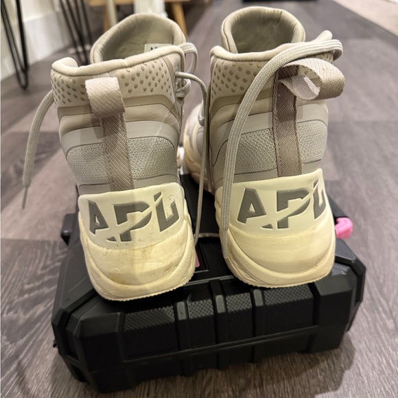 APL Techloom Defender High Top Sneaker Clay Pristine Color Men Size 10 - Picture 9 of 10
